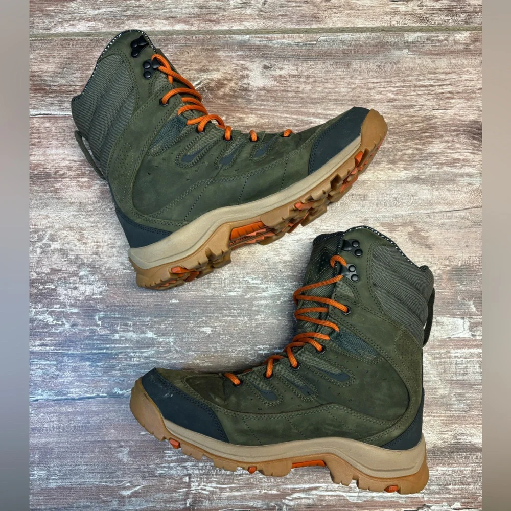Columbia | VGUC Gunnison Plus LTR OmniHeat Snow Boots Leather Outdoor Winter M9